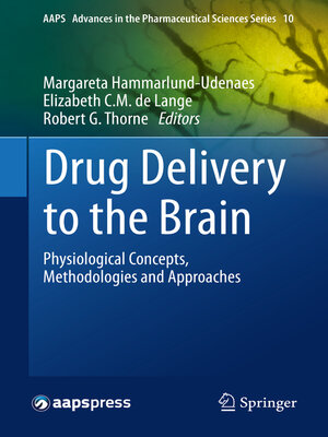 cover image of Drug Delivery to the Brain